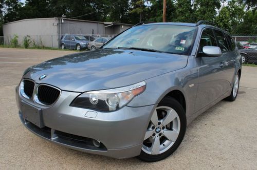 2006 bmw 530xi awd loaded station wagon lthr cd alloy wheels free shipping