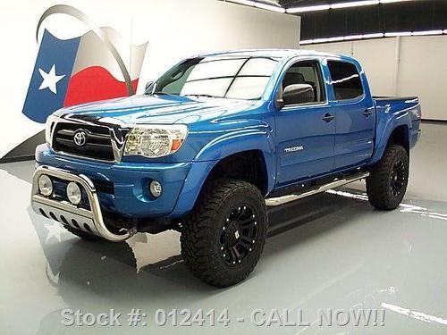 2007 toyota tacoma v6 double cab 4x4 lift trd off-road! texas direct auto