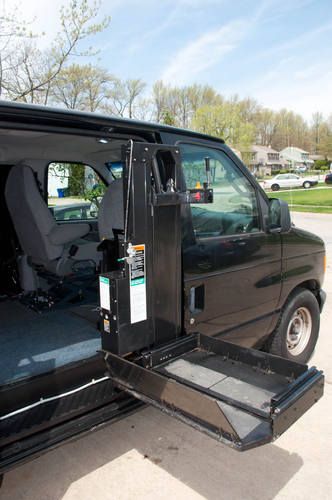 Ford e150 econoline 2wd cargo van    wheelchair handicap accessable