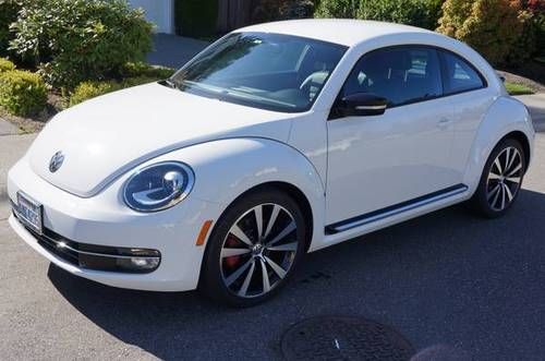 2012 volkswagen beetle turbo hatchback 2-door 2.0l