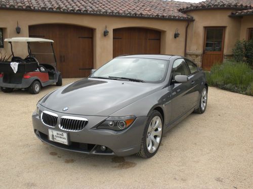 2006 bmw 650i coupe 2-door 4.8l !!! low mileage !!!