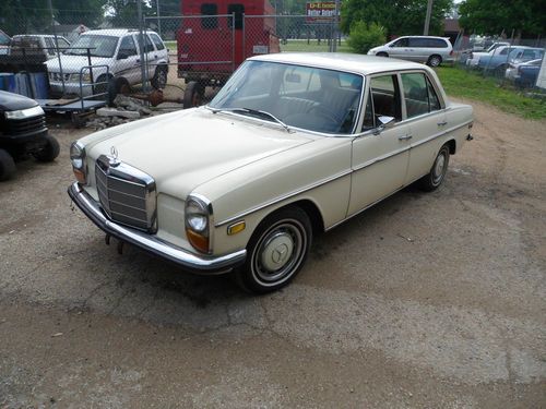 1968 mercedes benz 220d diesel runs and drives restore or for parts