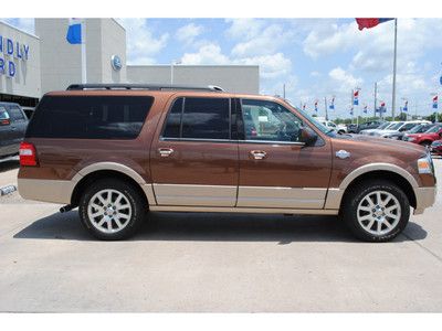 King ranch 5.4l nav third row seat power door locks power windows c.d. player