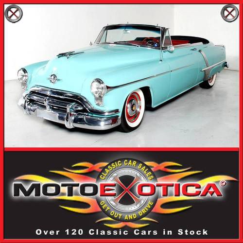 1952 oldsmobile super deluxe 88 convertible, full restoration, leather automatic