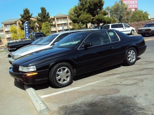 2002 cadillac eldorado etc black on black