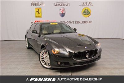 2011 maserati quattroporte 4.7s~park sensors~piano wood~one owner~like 2012