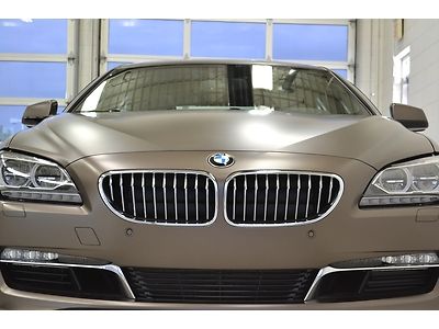 GREAT LEASE/BUY! 14 BMW 640XI GRAN COUPE INDIVIDUAL LIGHTING COLD WEATHER NAV, image 3