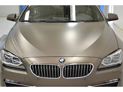 GREAT LEASE/BUY! 14 BMW 640XI GRAN COUPE INDIVIDUAL LIGHTING COLD WEATHER NAV, image 4