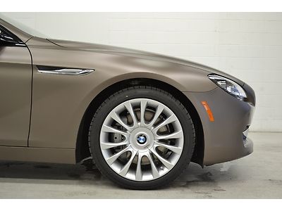 GREAT LEASE/BUY! 14 BMW 640XI GRAN COUPE INDIVIDUAL LIGHTING COLD WEATHER NAV, image 16