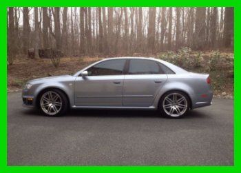 2007 audi rs4 quattro sedan v8 premium sunroof leather navigation cd