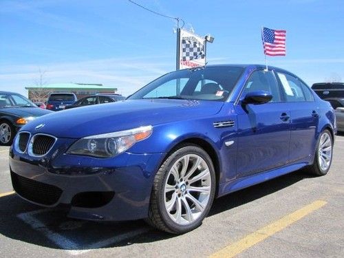 2006 bmw m5 4-door sedan, clean &amp; loaded, automated manuel, v10