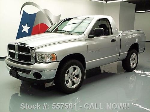 2005 dodge ram regular cab slt 4x4 4.7l v8 20's 50k mi texas direct auto