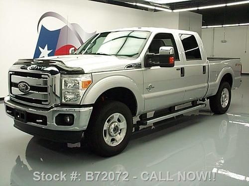 2011 ford f-250 crew diesel fx4 4x4 side steps 33k mi  texas direct auto