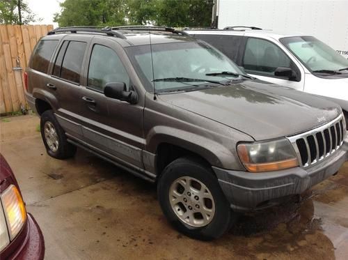 1999 jeep grand cherokee 4x4 needs engine motor mechanic work no reserve !!!!!