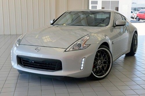 2013 370z! 20in xxr black wheels! manual! aero kit! one owner trade-in!