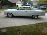 Chevelle ss white tan int.