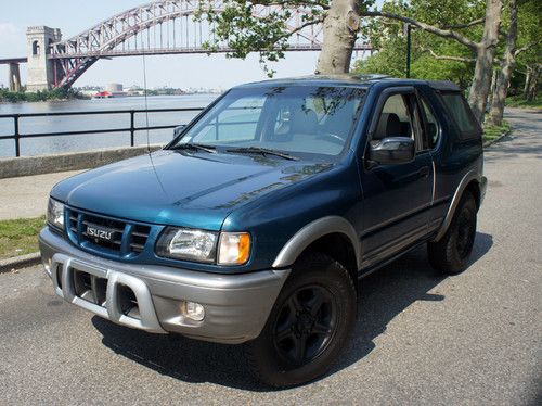 2001 isuzu rodeo sport s v6 sport utility 4wd truck sunroof, clean convertible