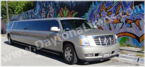 Cadillac escalade limo 200" 20-26 pass la custom coach yukon xl esv conversion