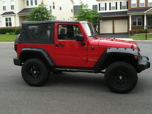 2007 jeep wrangler x sport utility 2-door 3.8l