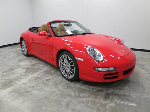 08 porsche 911 c4 cab, tiptronic, nav, bose snd, 1 owner, htd seats, 19" chrome