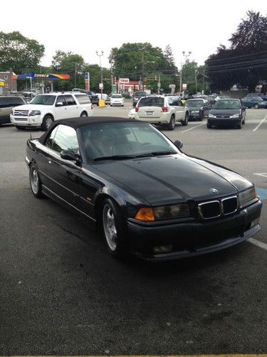 1999 bmw m3 base coupe 2-door 3.2l black int/ext 125k auto all options ext. cond