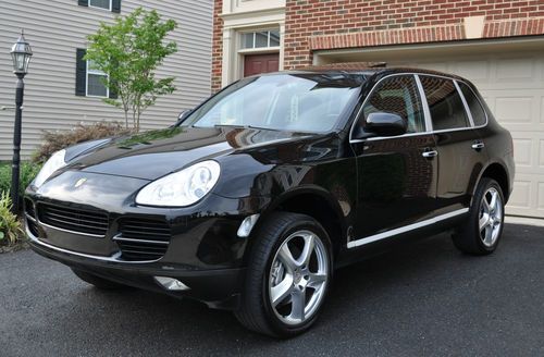 2004 porsche cayenne s - navigation - 20" turbo wheels - blk/blk - all options