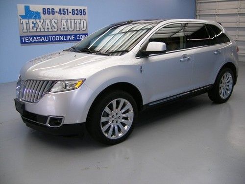 We finance!! 2011 lincoln mkx auto pano roof rcam heated/cooled seats sync 1 own
