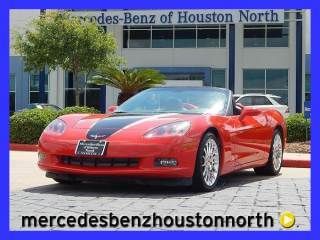 Corvette convertible, 3lt, hud, 15 spoke whls, nav, htd sts, hood stripe, 1 own!