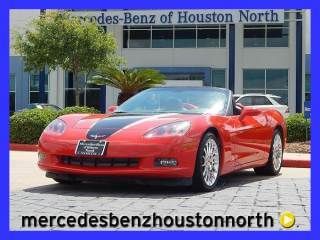 Corvette convertible, 3lt, hud, 15 spoke whls, nav, htd sts, hood stripe, 1 own!