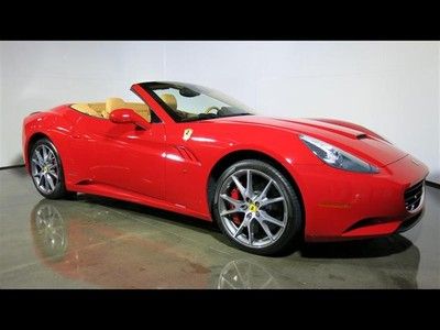 2010 ferrari california 2dr conv low mileage convertible