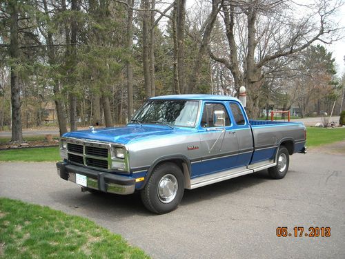 1993 dodge ram 2500 diesel e-cab le 2wd