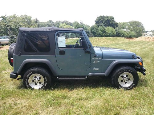 99' jeep wrangler high-output*5-speed*super nice