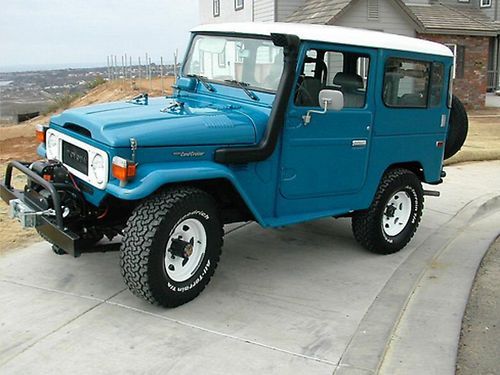 1984 landcruser fj 42.  diesel 5 speed.  stock clean