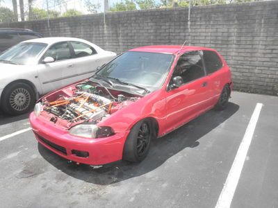 1992 honda civic cx 2dr hatchback not running as/is no reserve fl