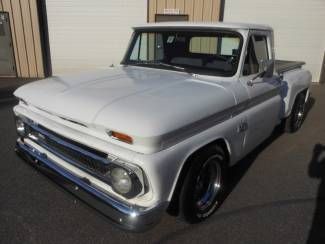 1965 white stepside 350v8 ps pb nice texas truck!