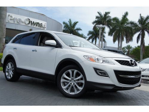 2011 mazda cx-9 grand touring,front wheel drive,1 owner,clean carfax,florida car