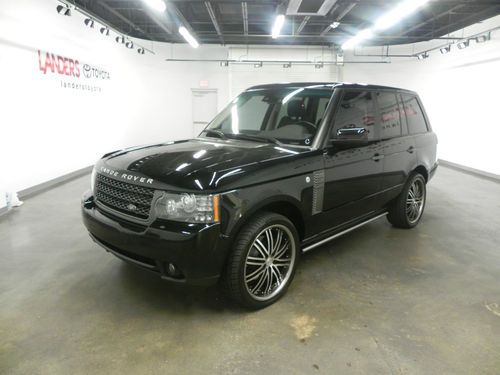 2011 land rover range rover hse sport utility 4-door 5.0l very nice!!!