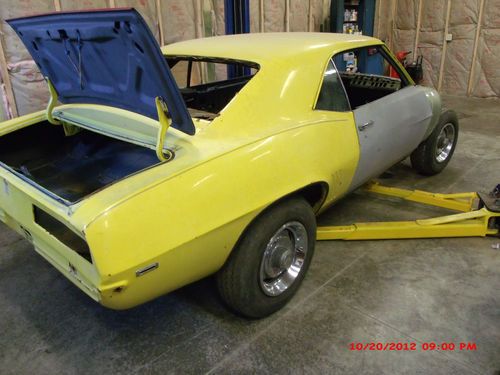 69 / 1969 CAMARO COUPE......SOLID PROJECT, image 5