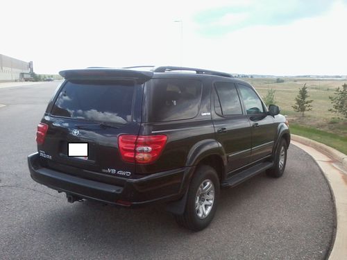 2004 toyota sequoia limited sport utility 4-door 4.7l