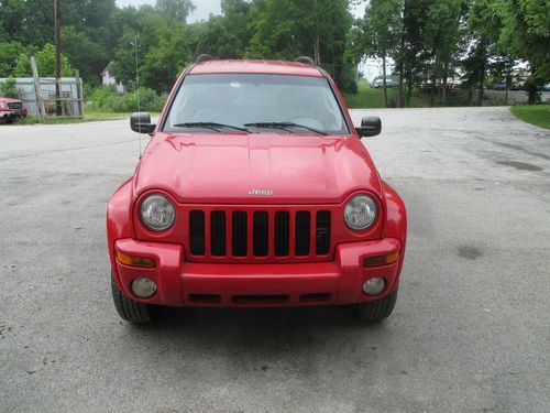 2003 jeep liberty limited sport utility 4-door 3.7l