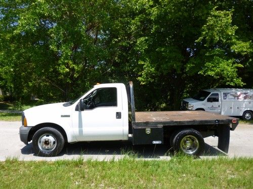 2006 ford f350 flatbed diesel automatic low miles