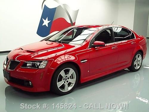 2008 pontiac g8 gt 6.0l v8 htd leather sunroof only 50k texas direct auto