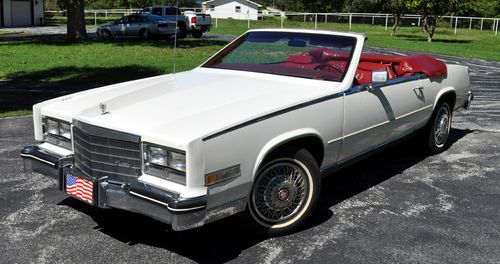 1984 cadillac eldorado biarritz convertible 2-door 4.1l