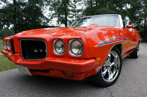 1971 pontiac gto judge convertible pro tour tribute * 455 * ac * nav * loaded