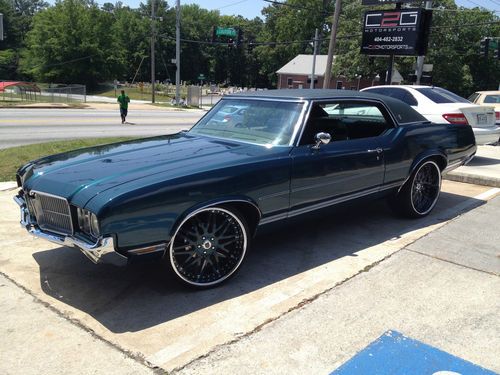 1971 chevrolet impala base hardtop 2-door 6.6l