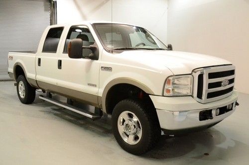 Ford f-250 super duty fx4 6.0l diesel lariat auto leather keyless 1 owner