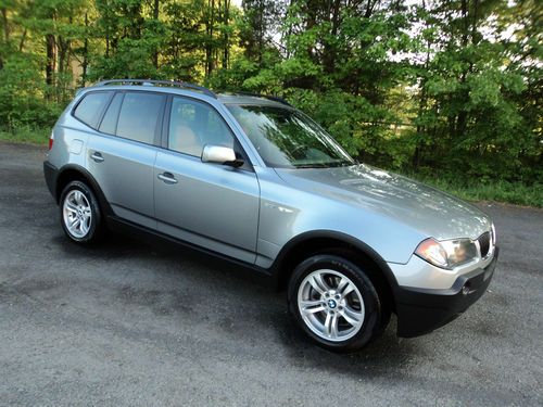 Rare 6 speed manual x3*3.0 liter*awd*sirius*pano-roof*carfax cert*$12495/offer!