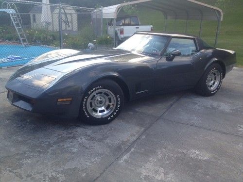 1981 chevrolet corvette low mileage