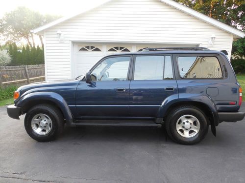 1997 toyota land cruiser base sport utility 4-door 4.5l with locking diffs