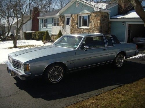 1985 oldsmobile delta 88 royale 2 door mint one owner